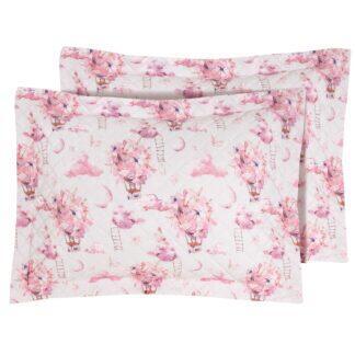 Greenwich Polo Club Junior Ζευγοσ Μαξιλαροθηκεσ Essential 8864 Pink Pink