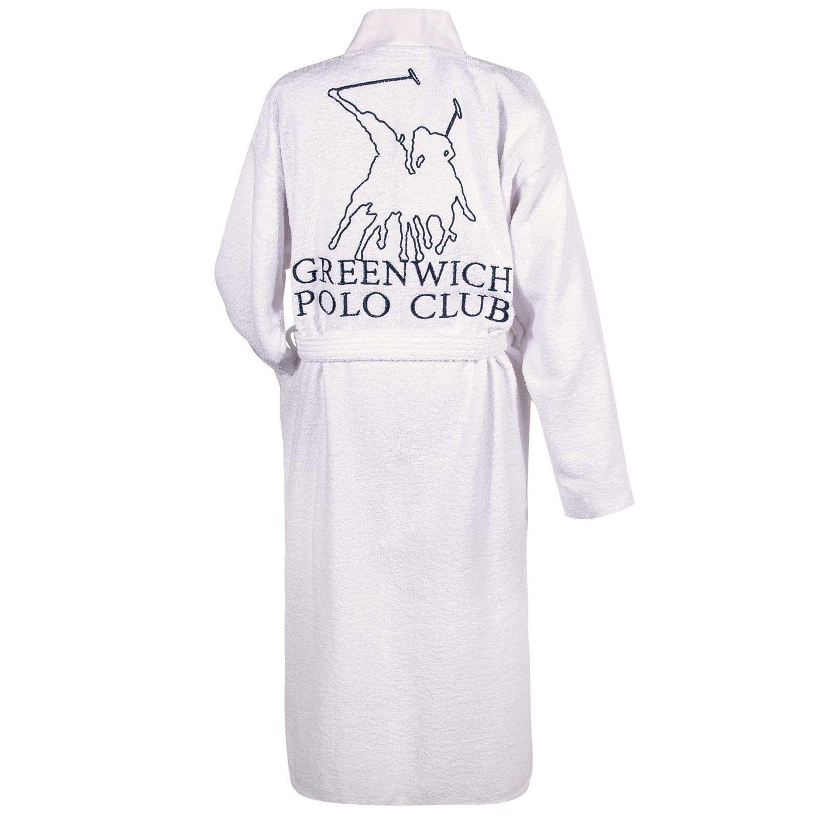 Greenwich Polo Club Μπουρνουζι Large Essential 3211 White White - Image 6