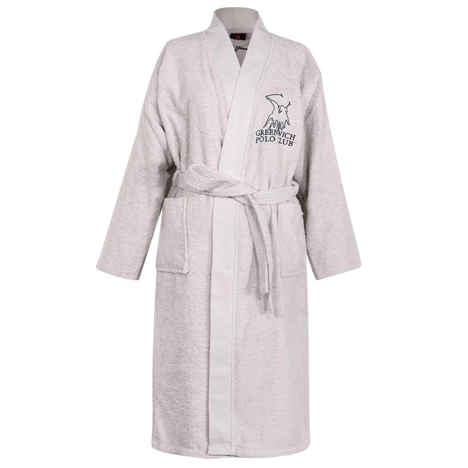 Greenwich Polo Club Μπουρνουζι X-Large Essential 3213 Light Grey Light Grey - Image 4
