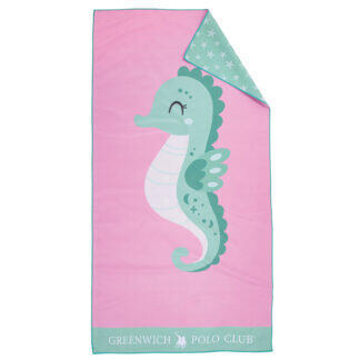 Greenwich Polo Club Junior Πετσετα Θαλασσησ 70Χ140 4176 Pink - Μιντ Pink - Μιντ