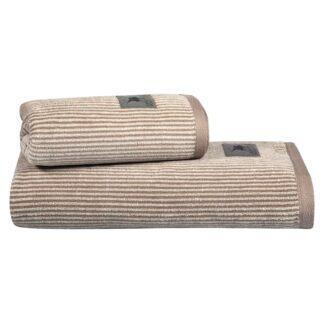 Greenwich Polo Club Πετσετα Μπανιου 80Χ150 Loft 4140 Beige - Taupe Beige - Taupe