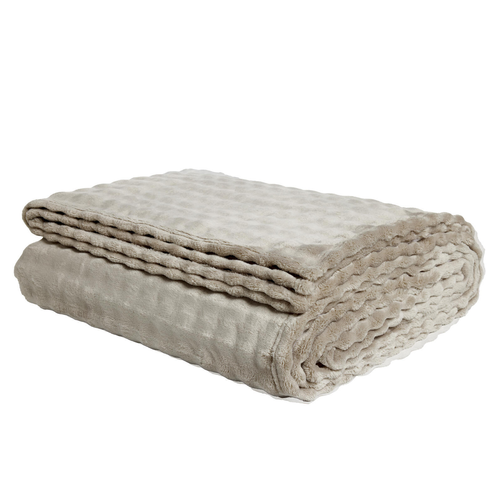 Das Home Κουβερτα Bubble Fleece 220Χ240 1370 Taupe Taupe - Image 6