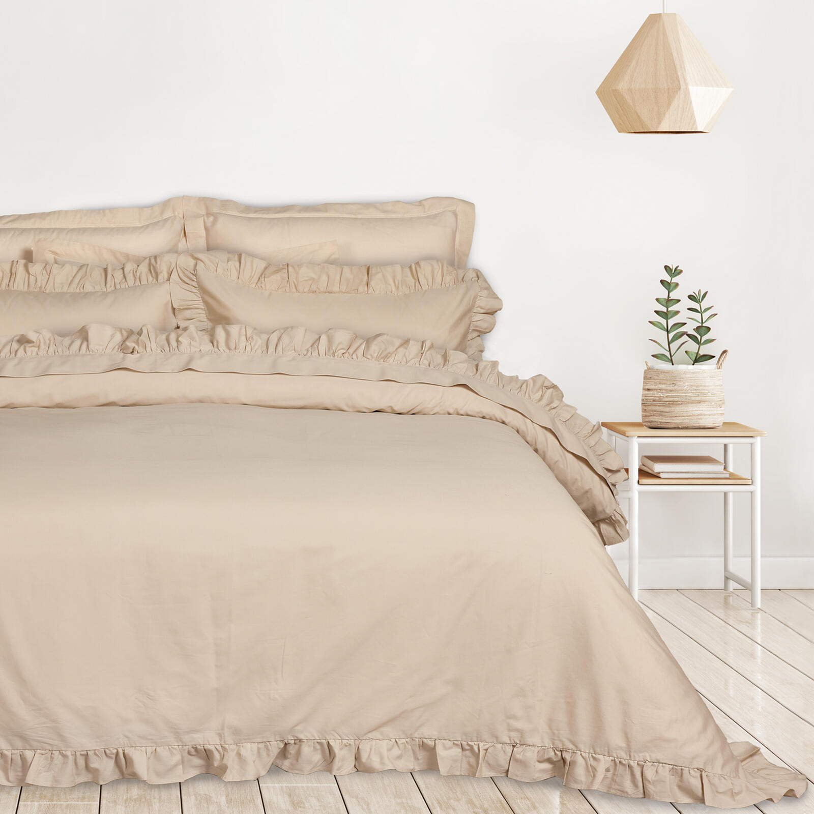 Das Home Σετ Σεντονια Υπερδιπλα Daily 3168 Taupe Taupe - Image 7