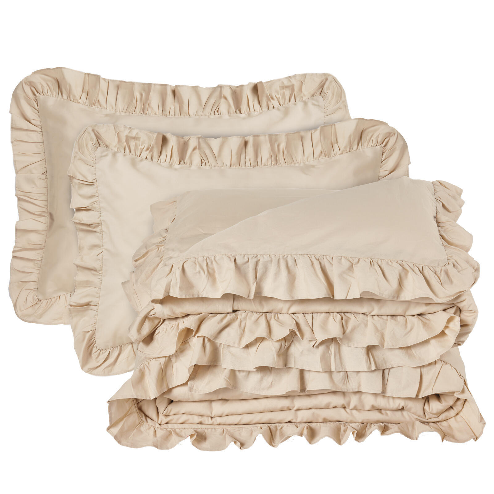 Das Home Σετ Σεντονια Υπερδιπλα Daily 3168 Taupe Taupe - Image 9
