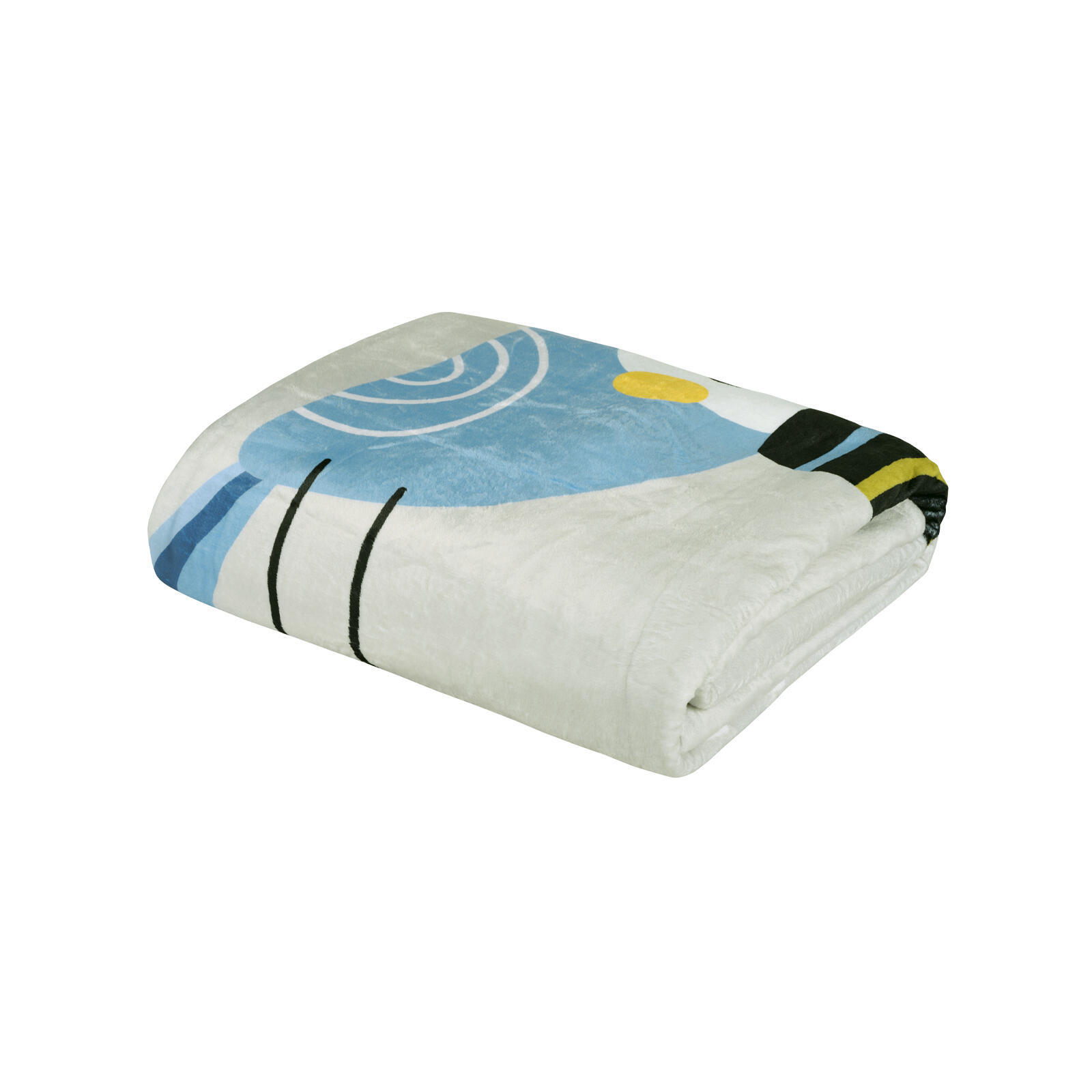 Das Baby Κουβερτα Fleece 80X110 Baby Fun 4914 Blue - Grey - Mint Blue - Grey - Mint - Image 7
