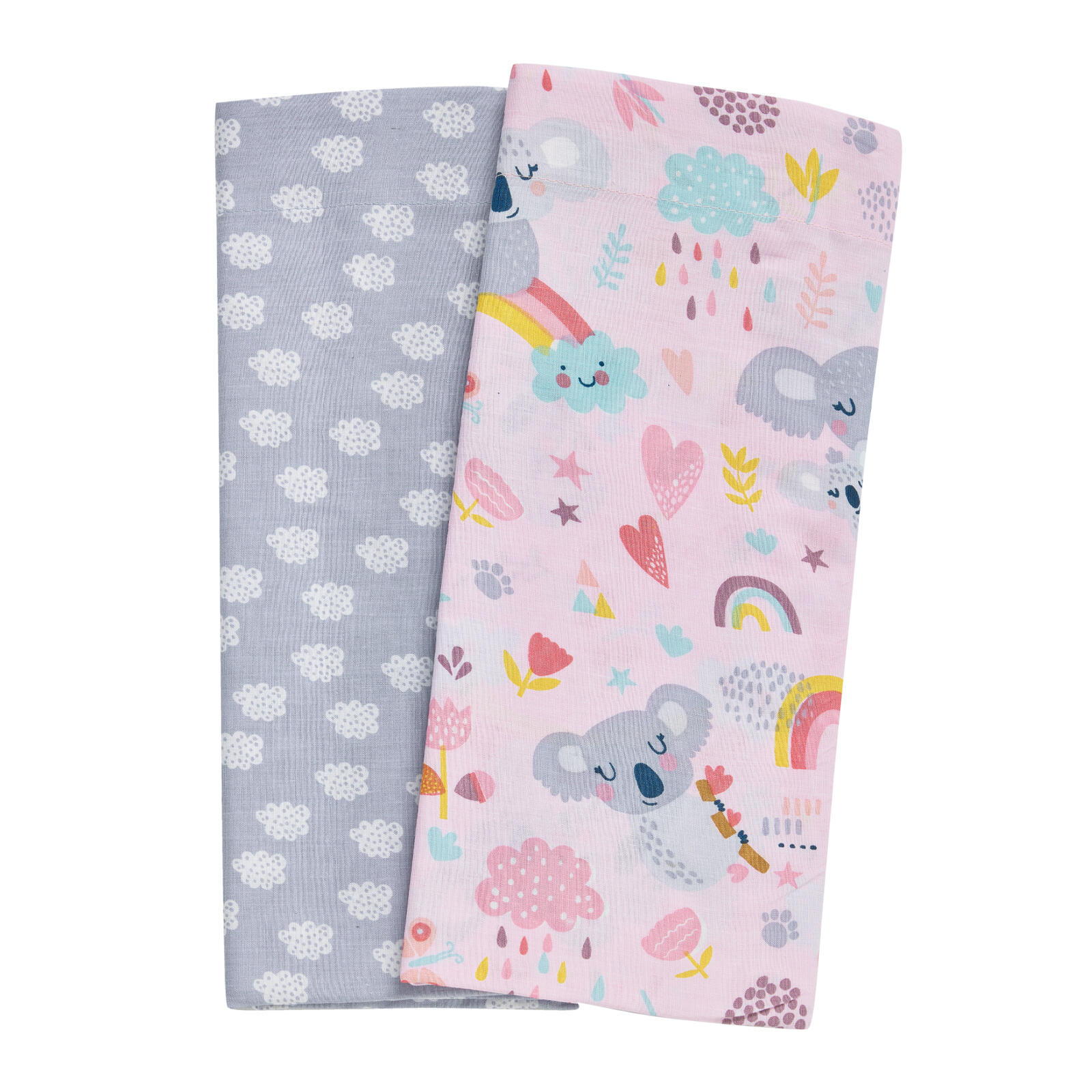 Das Baby Σετ Σεντονια Λικνου Fun 4934 Grey - Pink Grey - Pink - Image 5